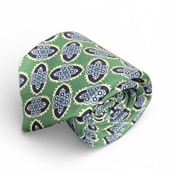 Charles Tyrwhitt Other - Charles Tyrwhitt Green and Blue Patterned Tie